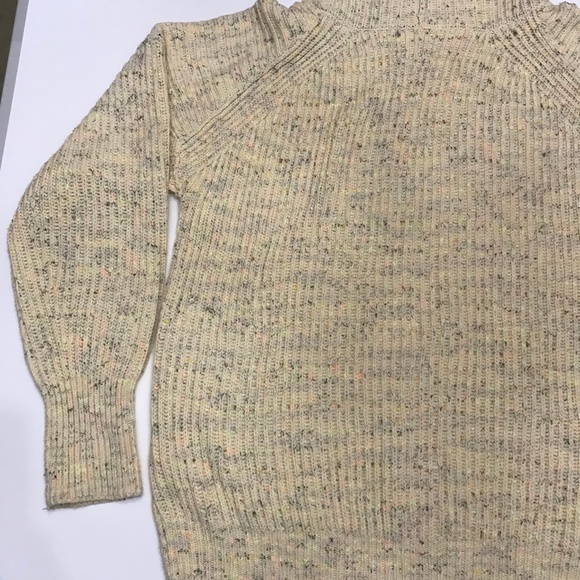 NWT Free People Leo Tunic Sweater in Sassy Peach Combo Small - Picture 5 of 15